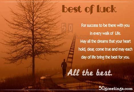 All the best for your future. Best Wishes Quotes - We Need Fun