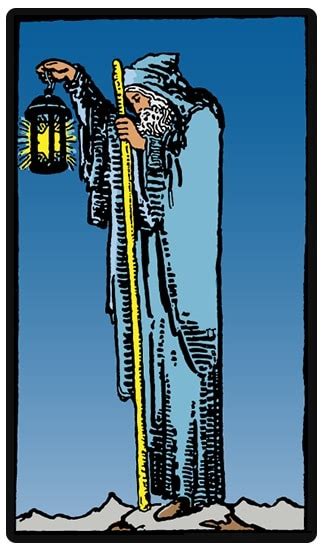 The Hermit Tarot Card Solitude