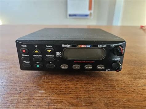 Uniden Bearcat Nascar Bc350c Amfm800 Mhz Police Fire Ems Scanner