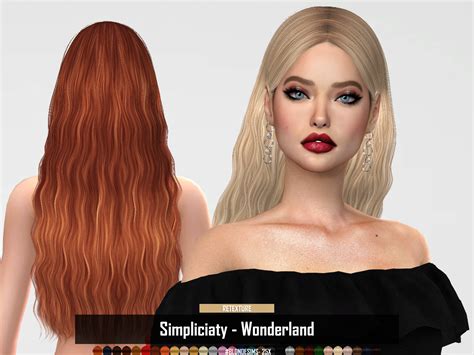 Simpliciaty Lumie Hair Retexture At Fronthal Sims S Vrogue Co