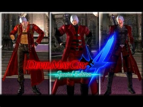 Devil May Cry Special Edition PC Classic Dante Costumes Mods