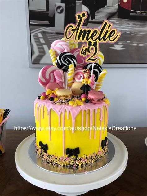 Emma watkins is an australian singer and actress, best known as the first female member of the children's group the wiggles. Custom Cake Topper Pink and Yellow with bows | Wiggles ...