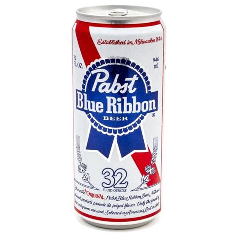 Pabst Blue Ribbon Beer 32oz Can Beer Wine And Liquor Delivered