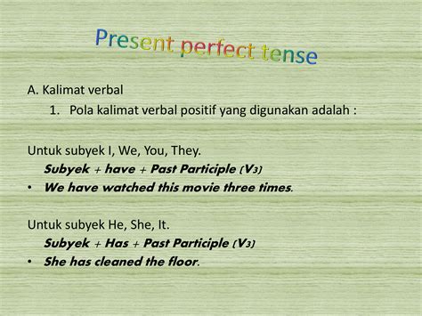 Dalam mengekspresikan di antara semua bentuk future tense, simple future tense adalah yang paling umum digunakan dalam banyak situasi, contoh. Contoh Kalimat Simple Past Tense Nominal - Barisan Contoh