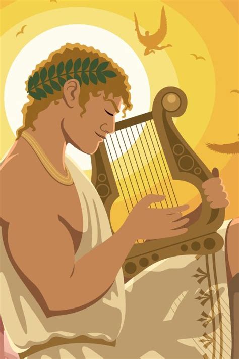 Apollon Dieu Grec Du Soleil De La Lumière De La Musique Et De La Poésie Gobookmart