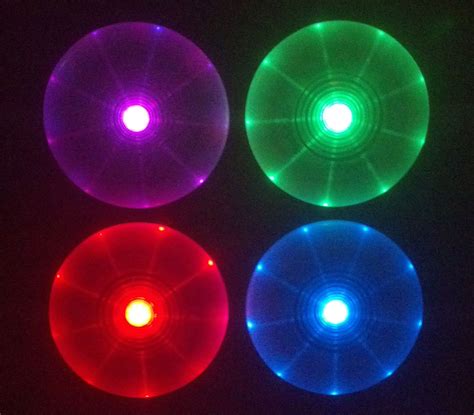 Light up frisbee, Nice Quality LED frisbees, These light up discs are available at: http://www ...