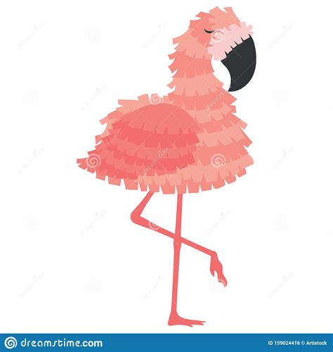 Pink Flamingo Pinata For A Holiday Animated Pinata