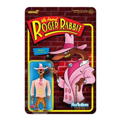 Who Framed Roger Rabbit Smarty Wise Guy Mobster Toon Patrol Figure Super7 1 Unit Food 4 Less