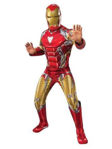 Iron Man Deluxe Costume Costume Wonderland