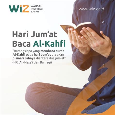 Hari Jumat Baca Al Kahfi Wahdah Inspirasi Zakat Ngo Pengelola Zakat