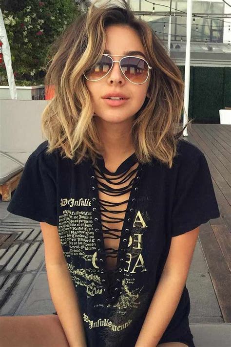75 stylish blonde lobsssss haircut ideas that must you try messy bob hairstyles thick hair