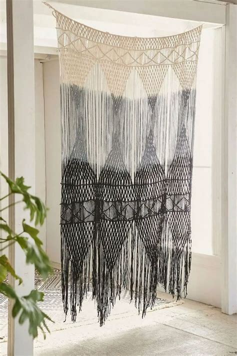 Make Your Own Macrame Curtain Craft Projects For Every Fan