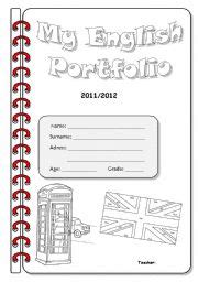 Maybe you would like to learn more about one of these? English worksheets: English Portfolio Cover - 2nd Version