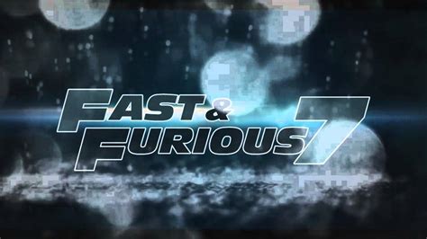 Fast And Furious 7 Soundtrack Trailer Music Youtube