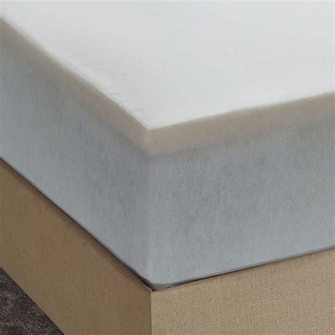 These toppers are a few inches thicker than mattress pads, and are typically filled with down, latex, or memory foam. Therapedic® 2-Inch Memory Foam Mattress Topper | Bed Bath ...