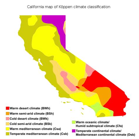 Geography Of California Wikipedia California Map Cold Deserts