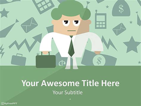 Free Businessman PowerPoint Template - Download Free ...