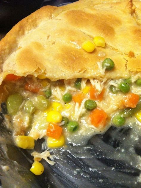 This is a very easy chicken pot pie recipe full of tender chicken, vegetables, cream of chicken soup, and flaky crust. Chicken Pot Pie | Quick & Easy Recipes