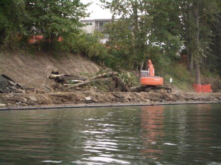 Our commercial projects include both new construction and repairs/restorations. RAINIER BEACH SHORELINE RESTORATION