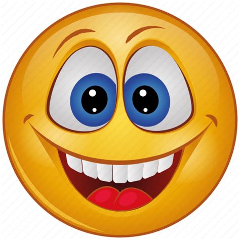 Cartoon Character Emoji Emotion Face Laugh Smiley Icon