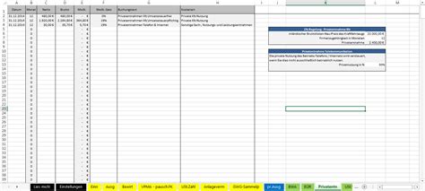 40 beste einnahmen ausgaben excel vorlage. Excel-Vorlage-Einnahmenüberschussrechnung (EÜR) » Pierre ...