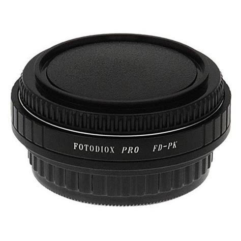 fotodiox fd pk pro pro lens mount adapter canon fd and fl 35 mm slr lens to pentax k mount slr