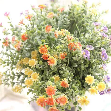 Maybe you would like to learn more about one of these? Artificial Outdoor Flowers Small Wild Chrysanthemum Bush ...