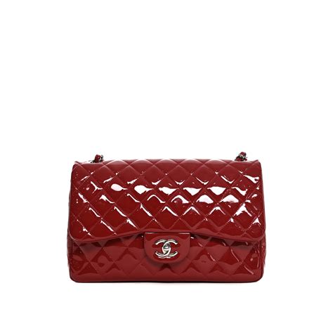 Sacs Chanel Jumbo Rouge Doccasion Monogram Paris