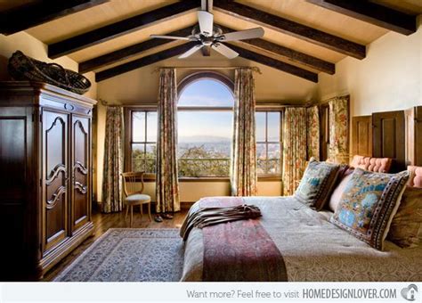 15 Extravagantly Beautiful Tuscan Style Bedrooms Home Design Lover