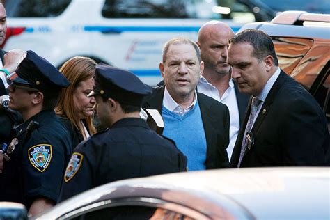 Harvey Weinstein Surrenders To Face Felony Sex Crime Charges
