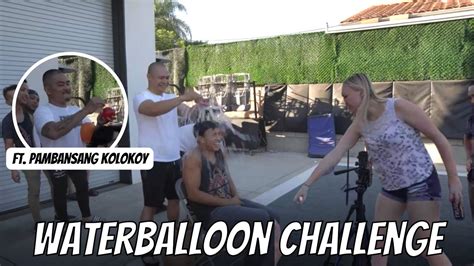 Water Balloon Challenge Youtube
