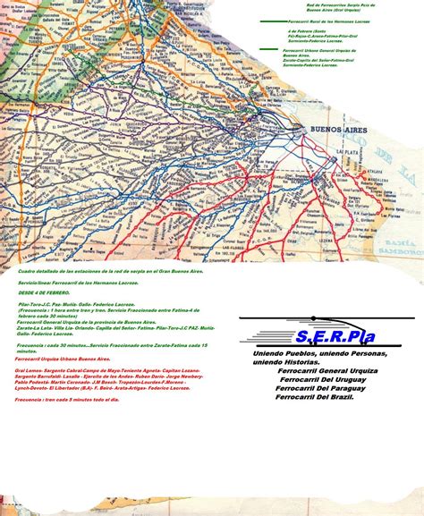 Serpla Sa Mapa De La Red Ferroviaria Serpla En La Provincia De