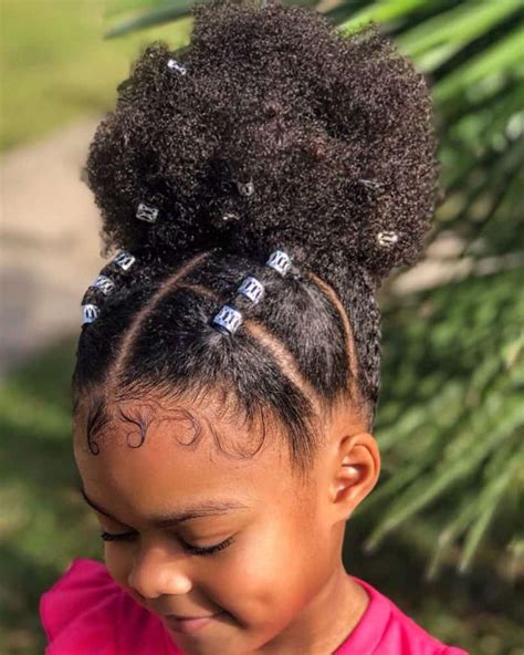 Black Hairstyles For Kids With Natural Hair