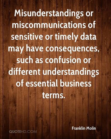 Quotes About Misunderstandings 76 Quotes