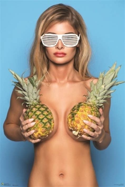 Buy Pineapples Girl Sexy Pinup Poster 24x36 Online At Lowest Price In