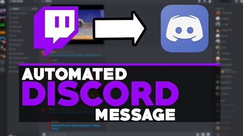 Twitch To Discord Automation Using Youtube