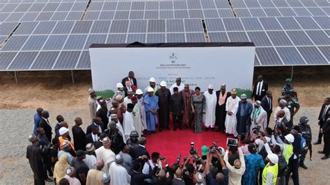 The Federal Government Of Nigeria Commissioned The Largest Off Grid