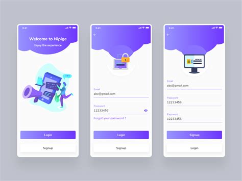 Sign In And Sign Up Ui Uplabs
