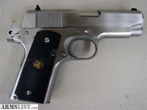 Armslist For Sale Colt Officers Acp Series 80 Stainless Steel 45 Acp