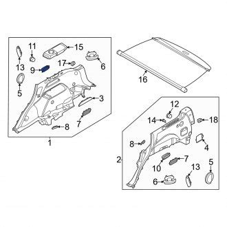 Genesis Gv Replacement Fender Moldings Trim Carid