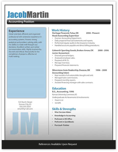 Follow a professional chronological resume format using this accessible modern resume template. Free Modern Resume Template 10 - Free Resume Templates