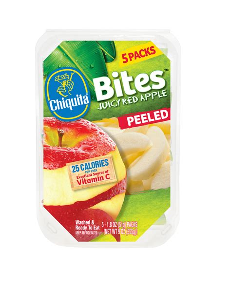 Peeled Apple Bitesmulti Pack Fresh Express