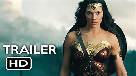 Wonder Woman Official Trailer 4 2017 Gal Gadot Chris Pine Action