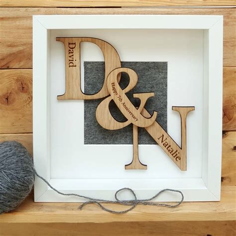 We did not find results for: Wool 7th Wedding Anniversary Oak Initials Artwork By ...