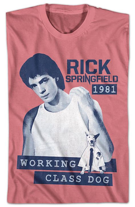 Working Class Dog Rick Springfield T Shirt