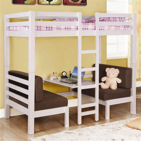 Bunks Twin Over Twin Convertible Loft Bed By Coaster Changes From