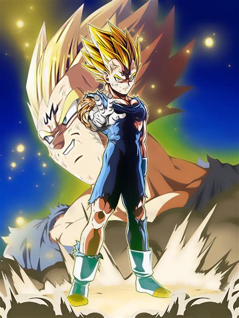 Follow the vibe and change your wallpaper every day! LR Majin Vegeta (REWORK V.2) #2 No Effects by ...