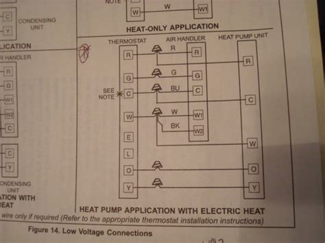 And the control wiring would need to be changed such that the t'stat would now control the strip heat as the 2nd stage rather then the boiler. Which Diagram To Use On Lenox Thermostat Wiring Setup? Heat Pump Lenox Techs Needed - HVAC - DIY ...