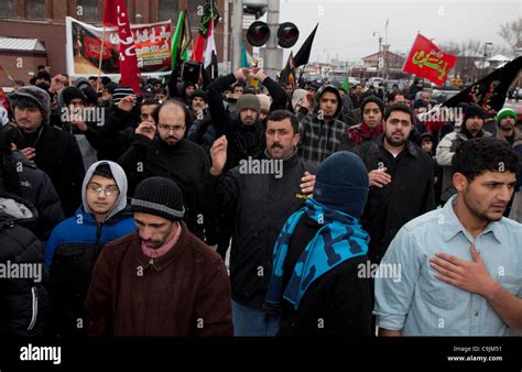 Dearborn Michigan Shia Muslims Marched Through The Streets Of