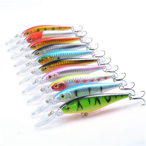 Sinking Lures Fishing Bait 11cm 10g Minnow Lure Casting Hard Bait New